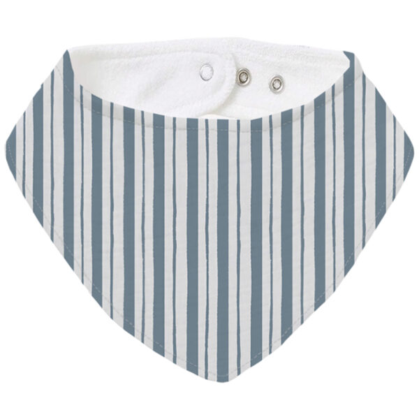 Bandana Pequeña Provenza Invierno Rayas azul