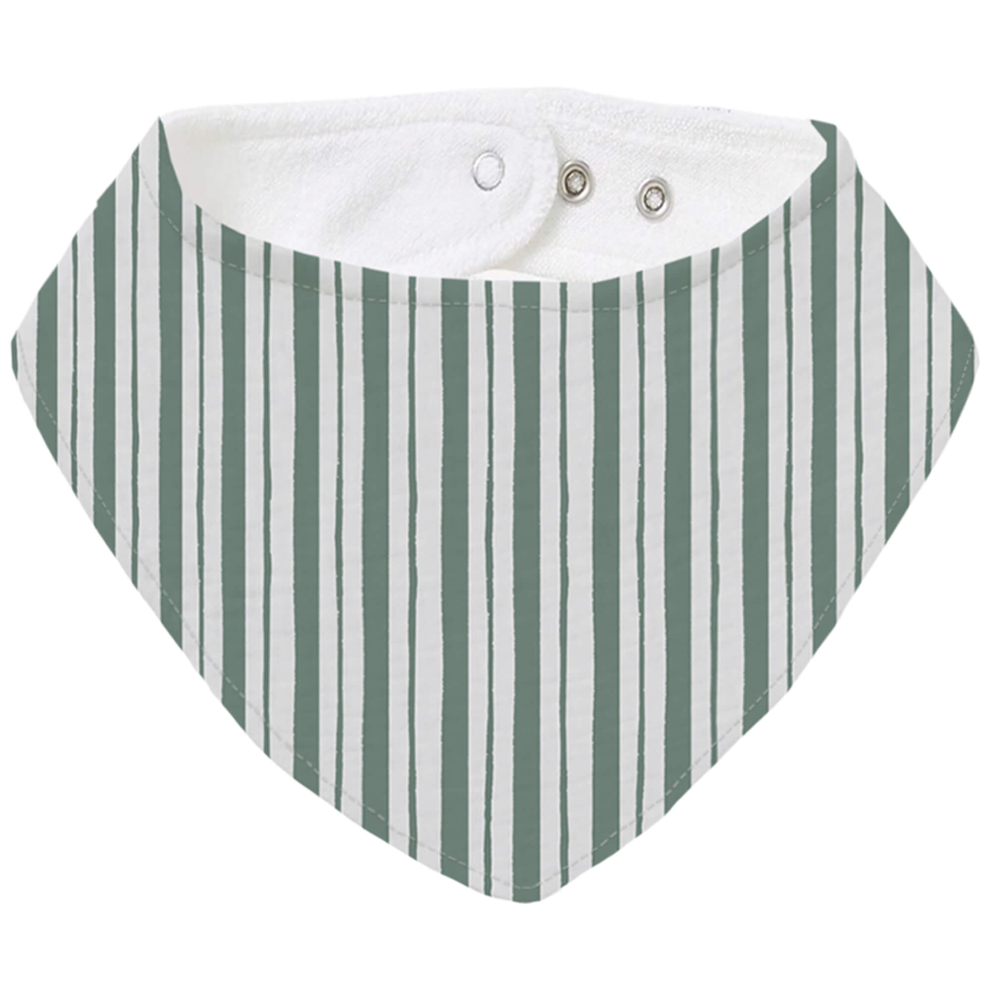 Bandana Pequeña Provenza Invierno Rayas verde