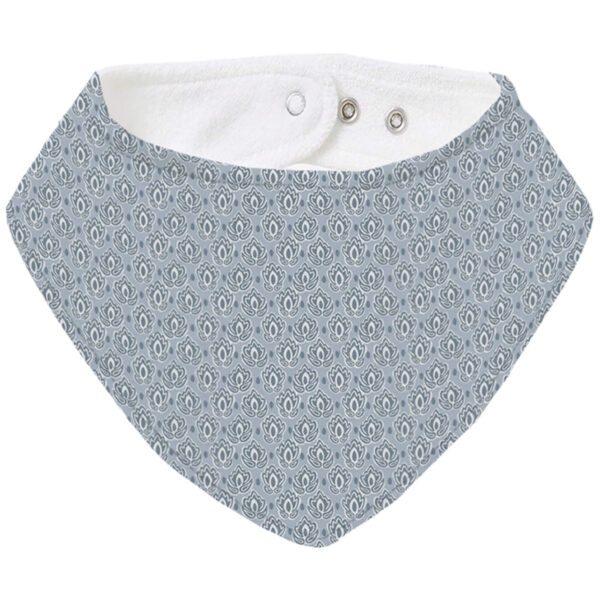 Bandana Pequeña Provenza Invierno Tulipanes azul