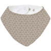 Bandana Pequeña Provenza Invierno Tulipanes marron