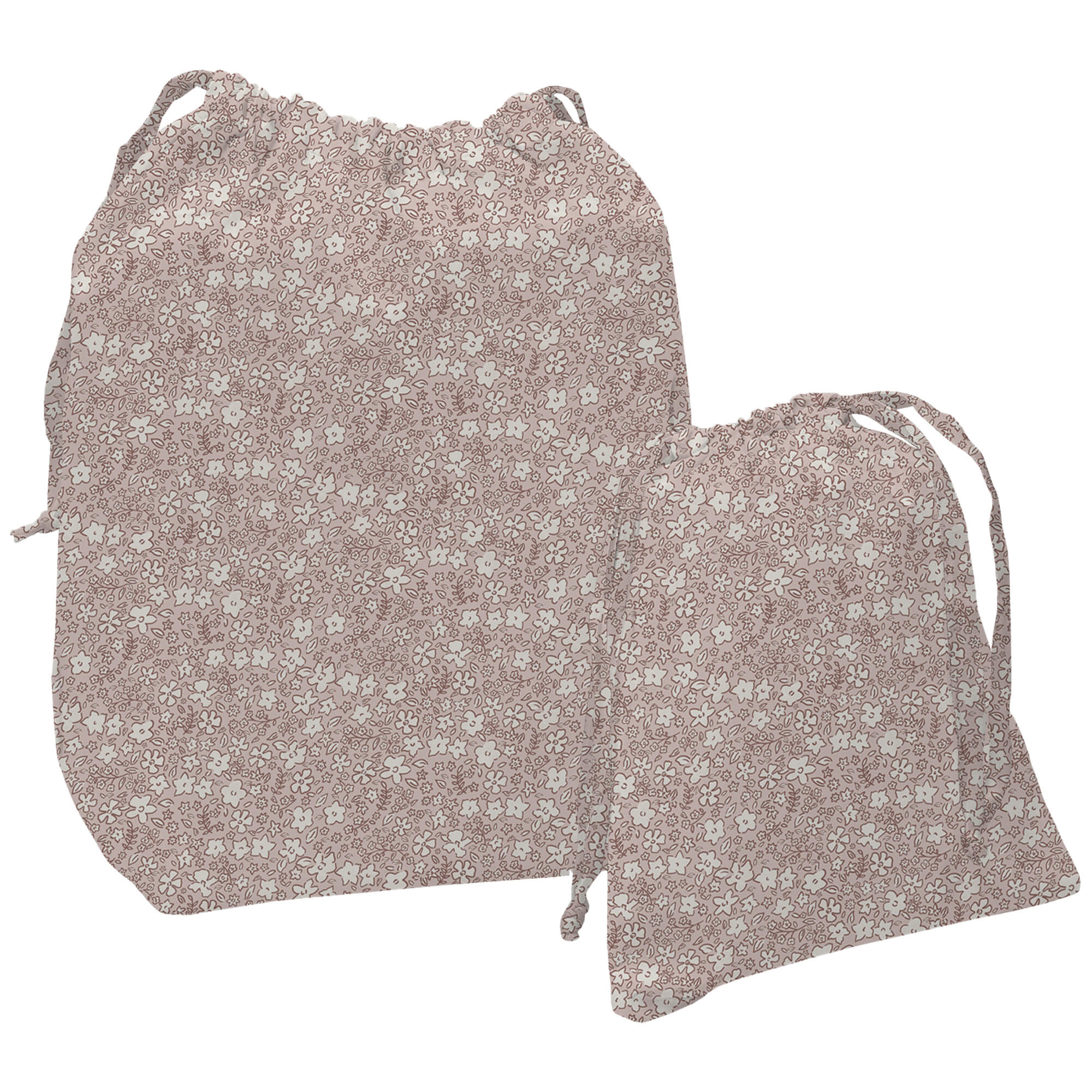 Bolsas de Muda Iris Invierno Flores maquillaje