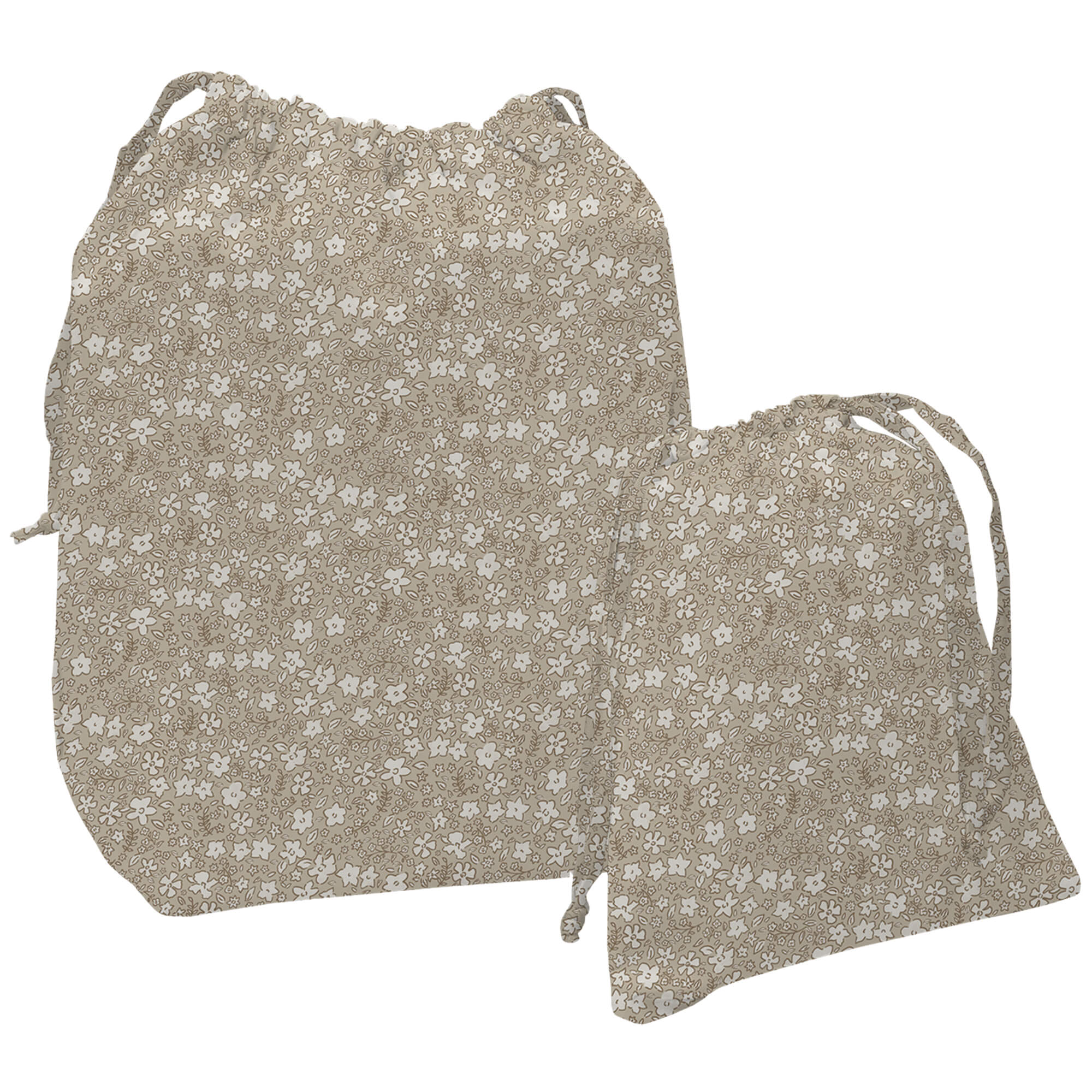 Bolsas Muda Iris Invierno Flores marron Bolsas de Muda Iris Invierno Flores marron