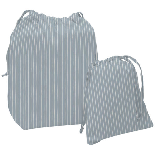 Bolsas de Muda Iris Invierno Rayas azul