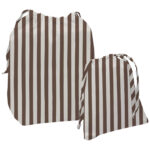 4200 Bolsas de Muda Colección Invierno Rayas Marrón