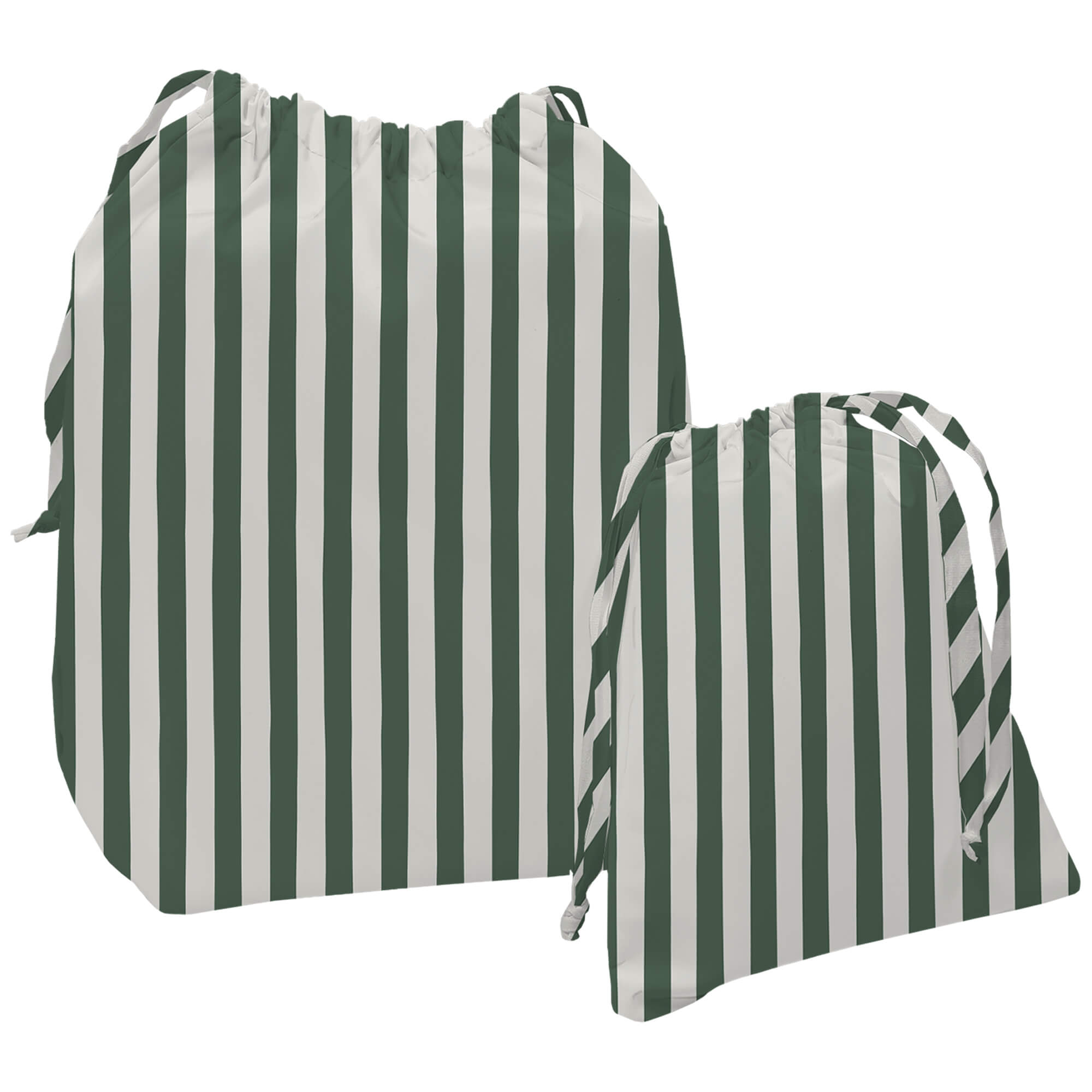 Bolsas Muda Rayas verde Bolsas de Muda Rayas verde