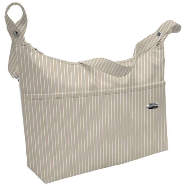 Bolso para carro modelo Barco Iris Invierno Rayas marron