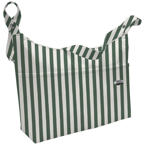 Bolso para carro modelo Barco Rayas verde