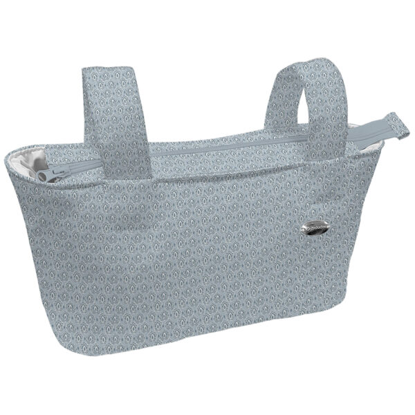 Bolso para carro modelo Mini Provenza Invierno Tulipanes azul