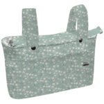 3987 Bolsos Colección Invierno Iris Flores Verde