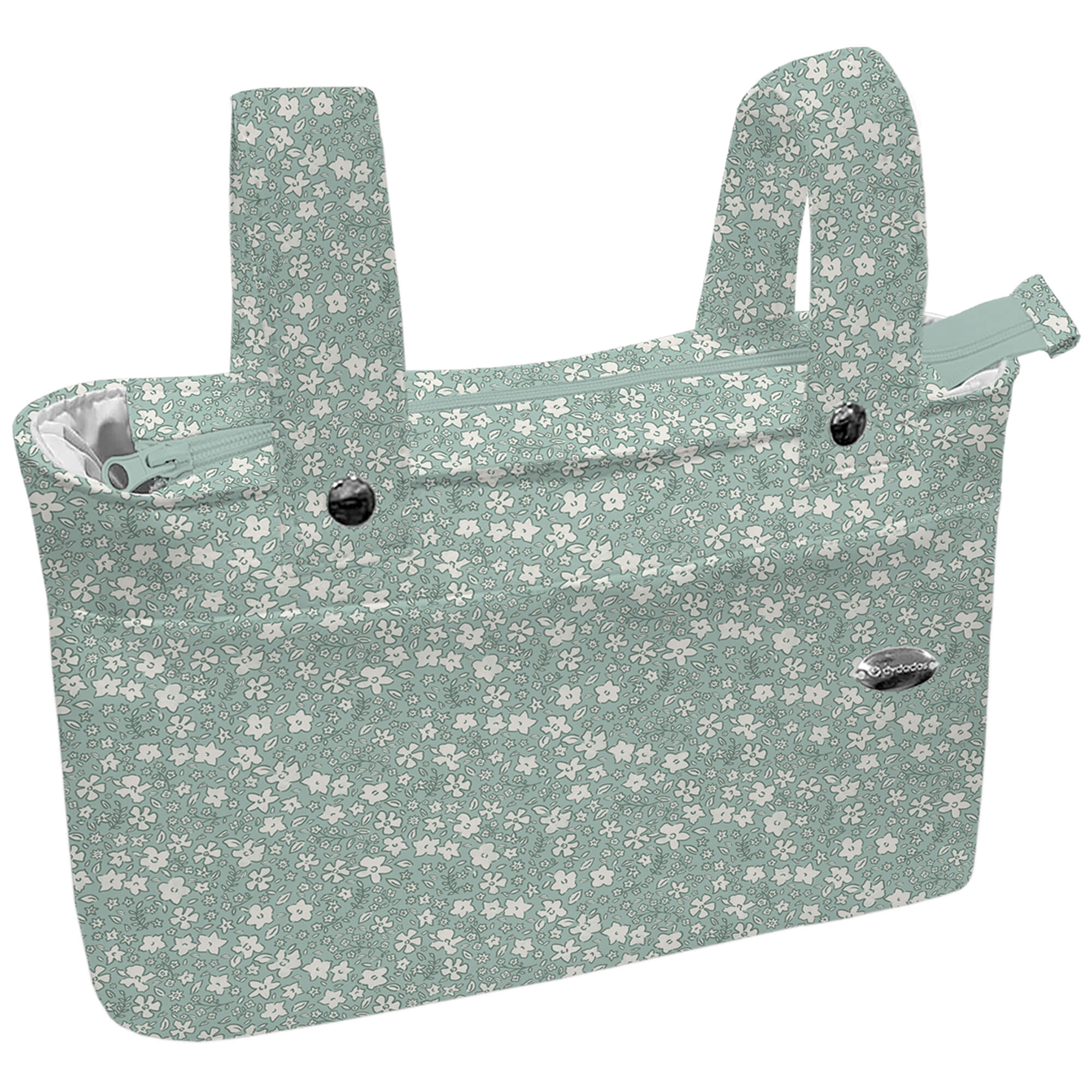 Bolso Organizador Iris Invierno Flores verde Bolso para carro modelo Organizador Iris Invierno Flores verde