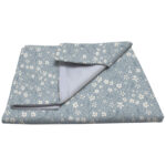 4024 Cambiador Colección Invierno Iris Flores Azul