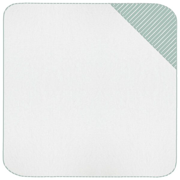 Capa de baño Pequeña Iris Invierno Rayas verde