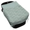 Colcha con Lazos Iris Invierno verde pelo estampado