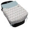 Colcha con Lazos polipiel estampada Sorrento villela blue