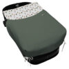 Colcha con Lazos Sicilia polipiel verde pelo estampado