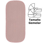 3823 Colchonetas para Capazo Colección Invierno Provenza Tulipanes Maquillaje
