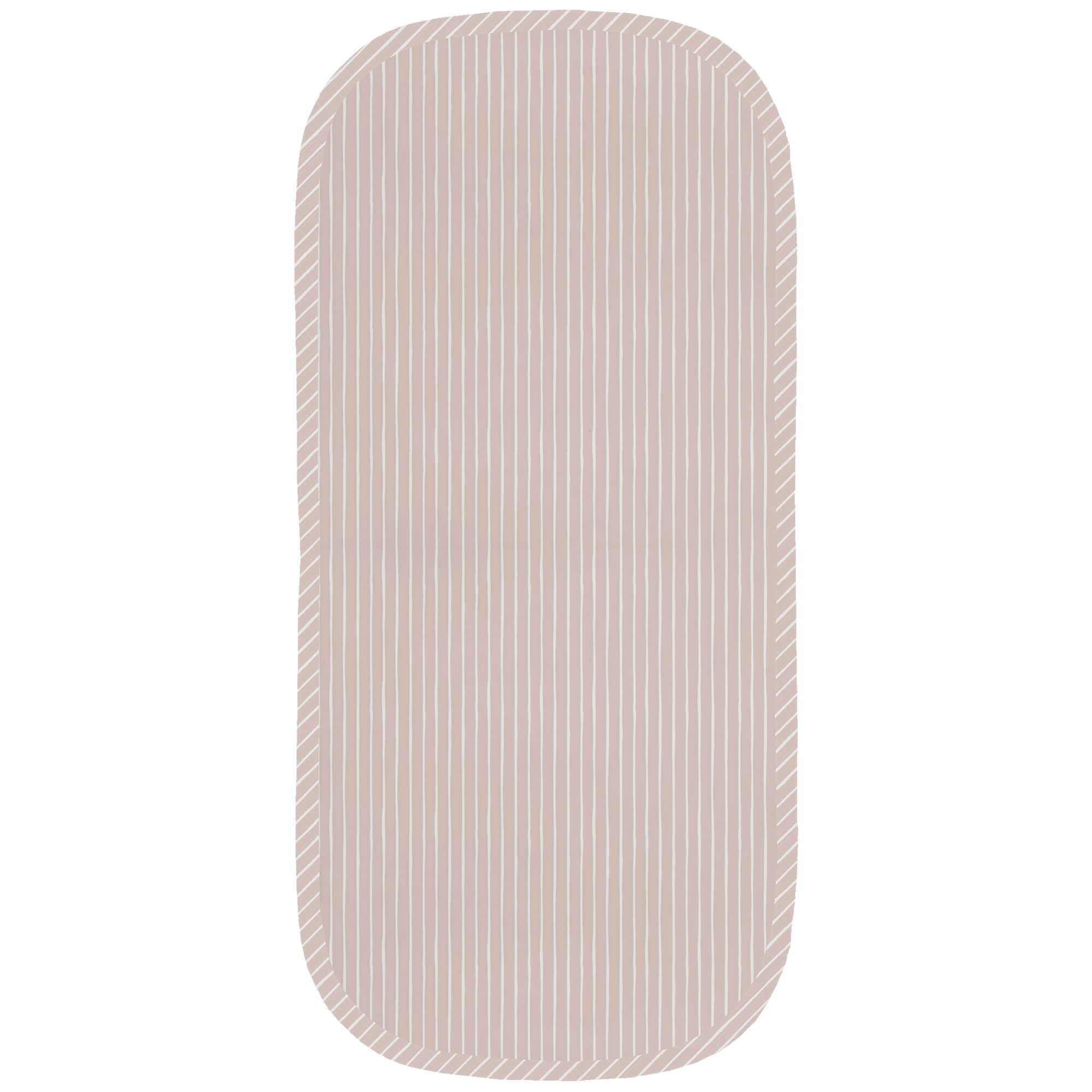 Colchoneta para capazo Iris invierno Rayas maquillaje