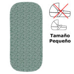 3802 Colchonetas para Capazo Colección Invierno Alba Verde