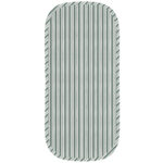 3828 Colchonetas para Capazo Colección Invierno Provenza Rayas Verde
