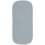 3822 Colchonetas para Capazo Colección Invierno Provenza Tulipanes Azul
