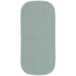 3825 Colchonetas para Capazo Colección Invierno Provenza Tulipanes Verde