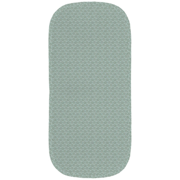 Colchoneta para capazo Provenza invierno Tulipanes verde