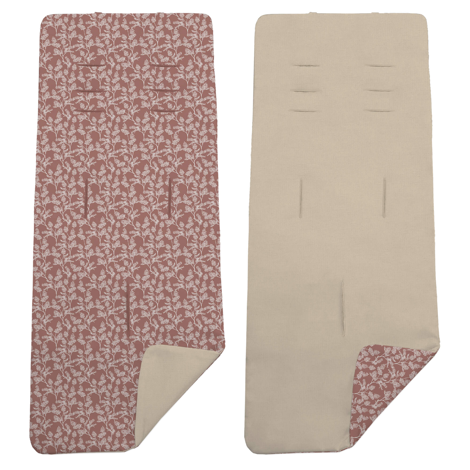 Colchoneta Reversible Alba maquillaje villela tostado