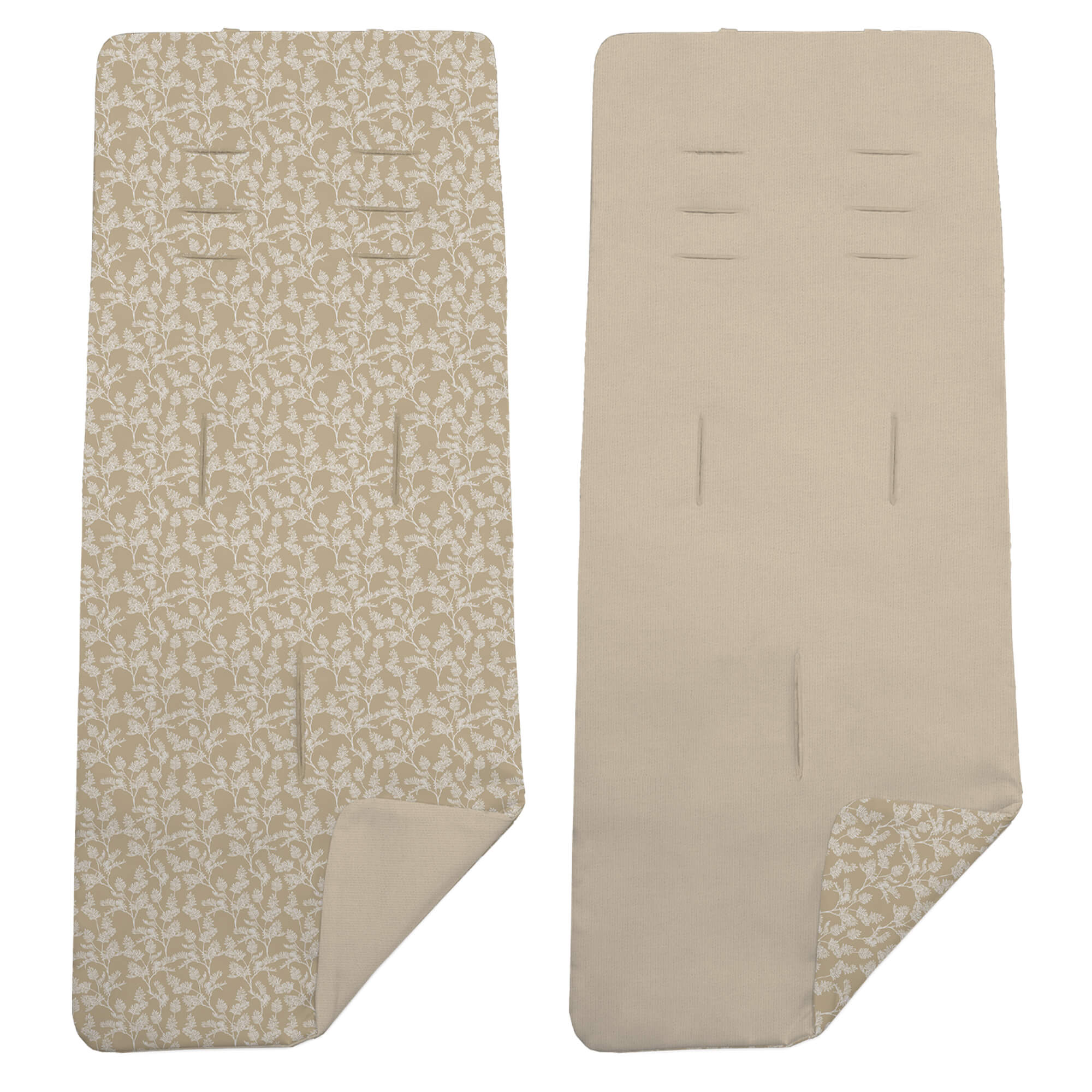Colchoneta Reversible Alba tostado villela tostado