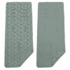Colchoneta Reversible Alba verde villela verde Colchoneta Reversible Alba verde villela verde