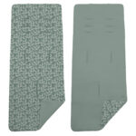 3715 Colchoneta Reversible Colección Invierno Alba Verde con Verde