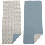 3716 Colchoneta Reversible Colección Invierno Atenas Azul
