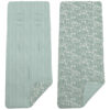 Colchoneta Reversible Iris invierno verde