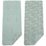3721 Colchoneta Reversible Colección Invierno Iris Verde