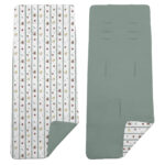 3724 Colchoneta Reversible Colección Invierno Joel Verde