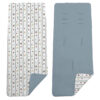 Colchoneta Reversible Miguel azul Colchoneta Reversible Miguel azul