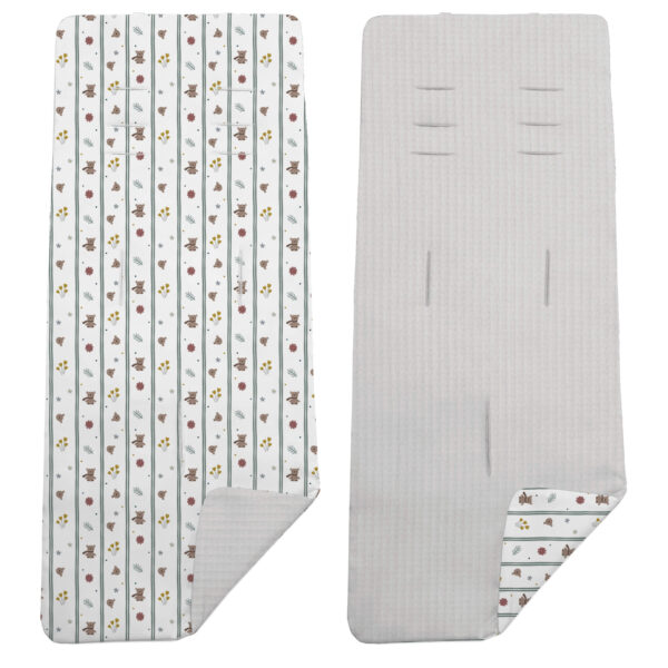 Colchoneta Reversible Miguel gris