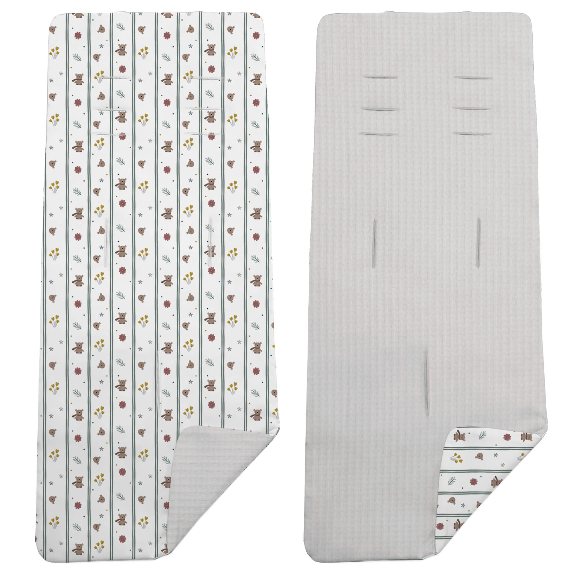 Colchoneta Reversible Miguel gris