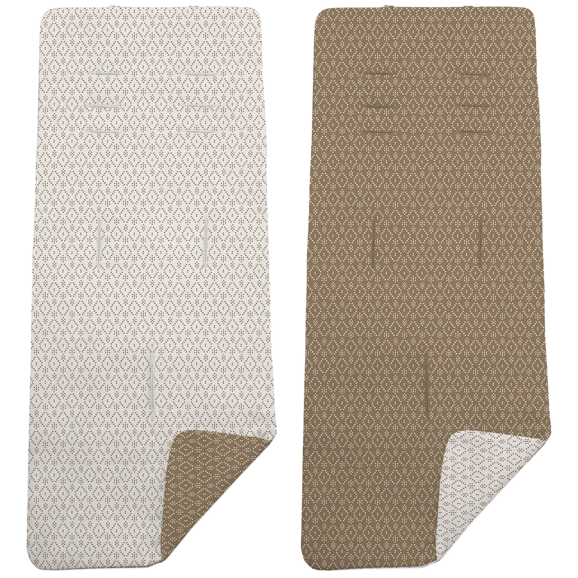 Colchoneta Reversible Nepal invierno marron