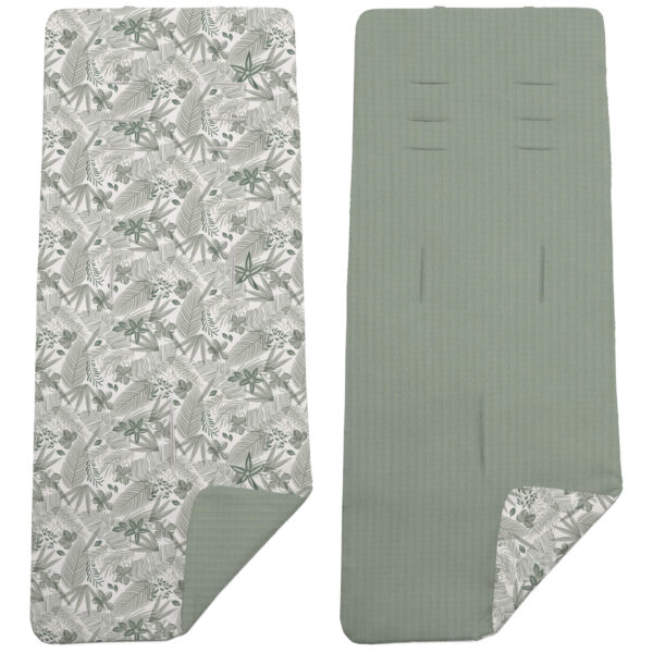 Colchoneta Reversible Piccolo invierno verde