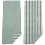 3739 Colchoneta Reversible Colección Invierno Provenza Verde