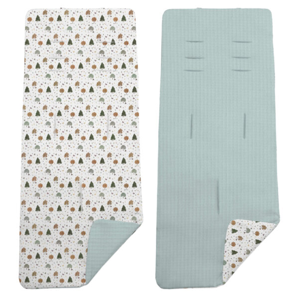 Colchoneta Reversible Sicilia menta