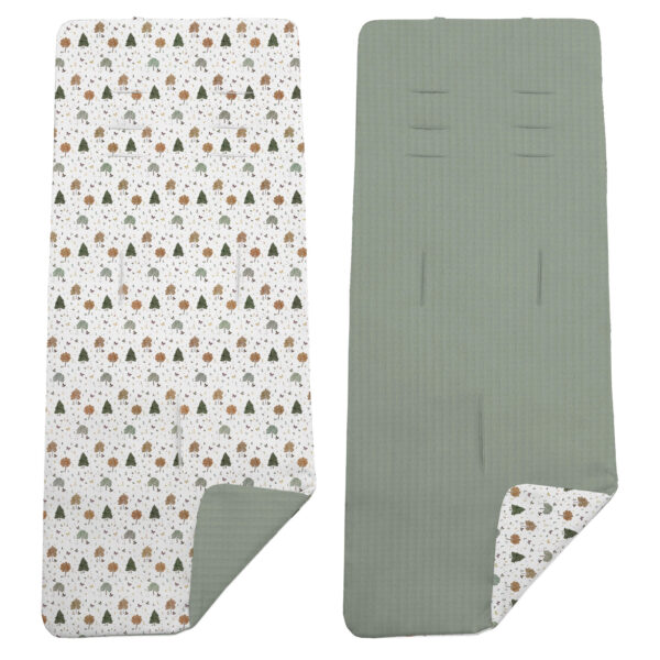 Colchoneta Reversible Sicilia verde