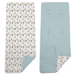 3748 Colchoneta Reversible Colección Invierno Sorrento Blue