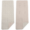 Colchoneta Reversible Versalles invierno tostado