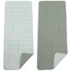 Colchoneta Reversible Versalles invierno verde