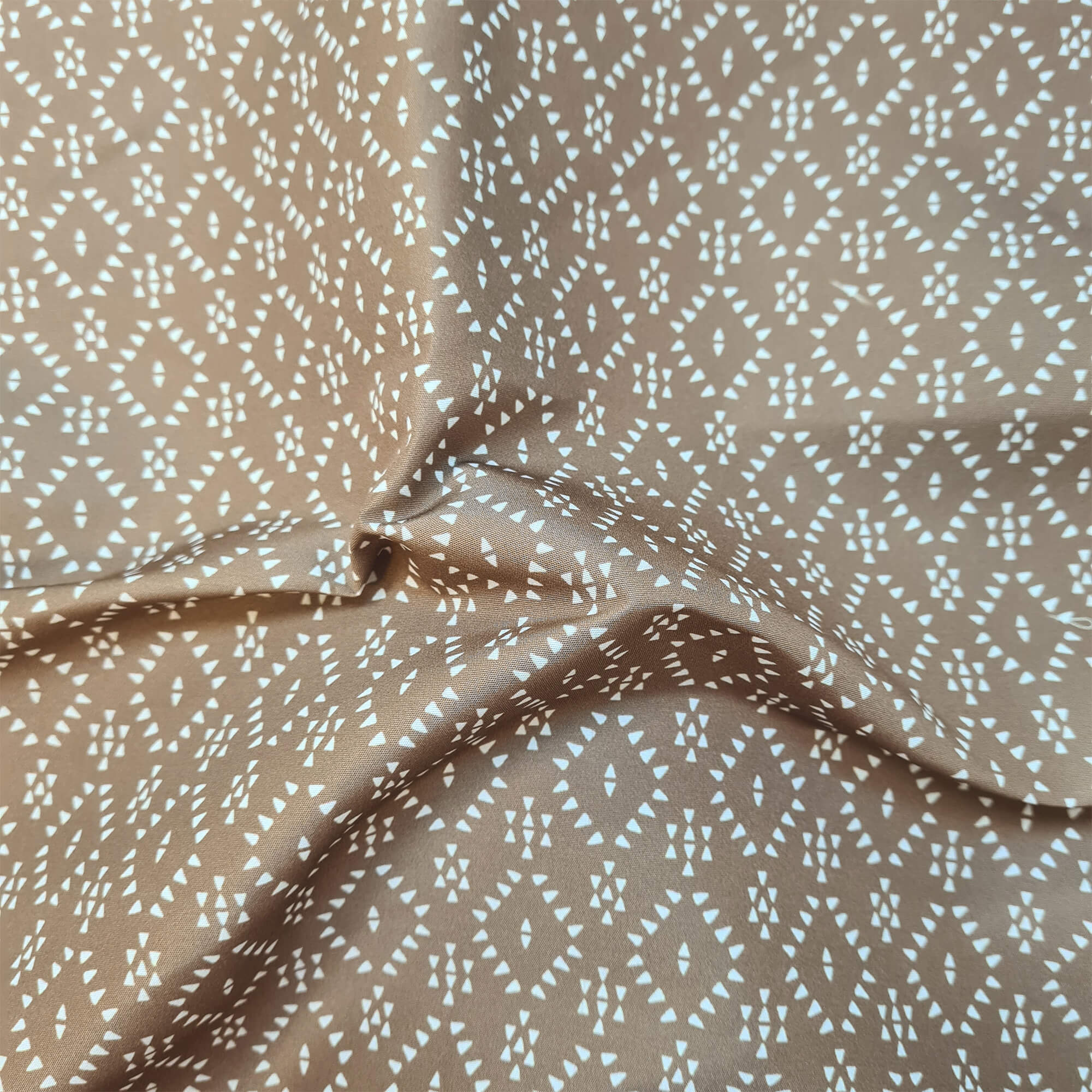 estampado nepal marron oscuro