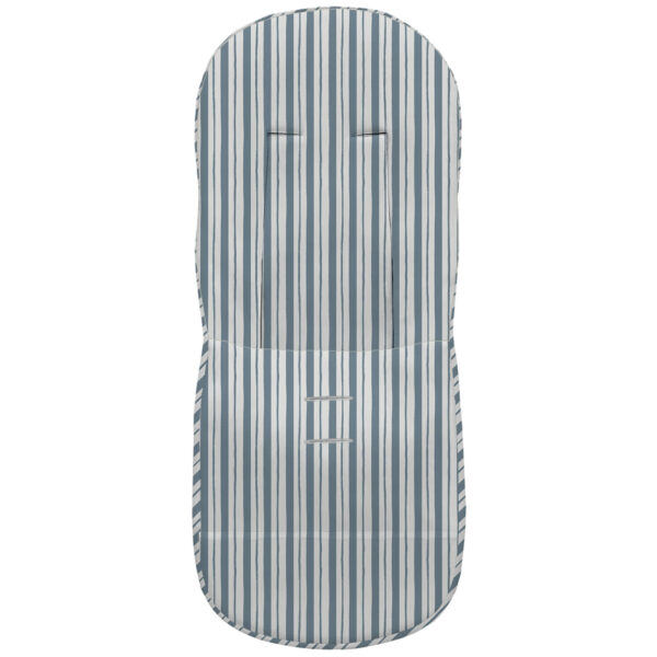 Funda Básica para silla Provenza invierno Rayas azul