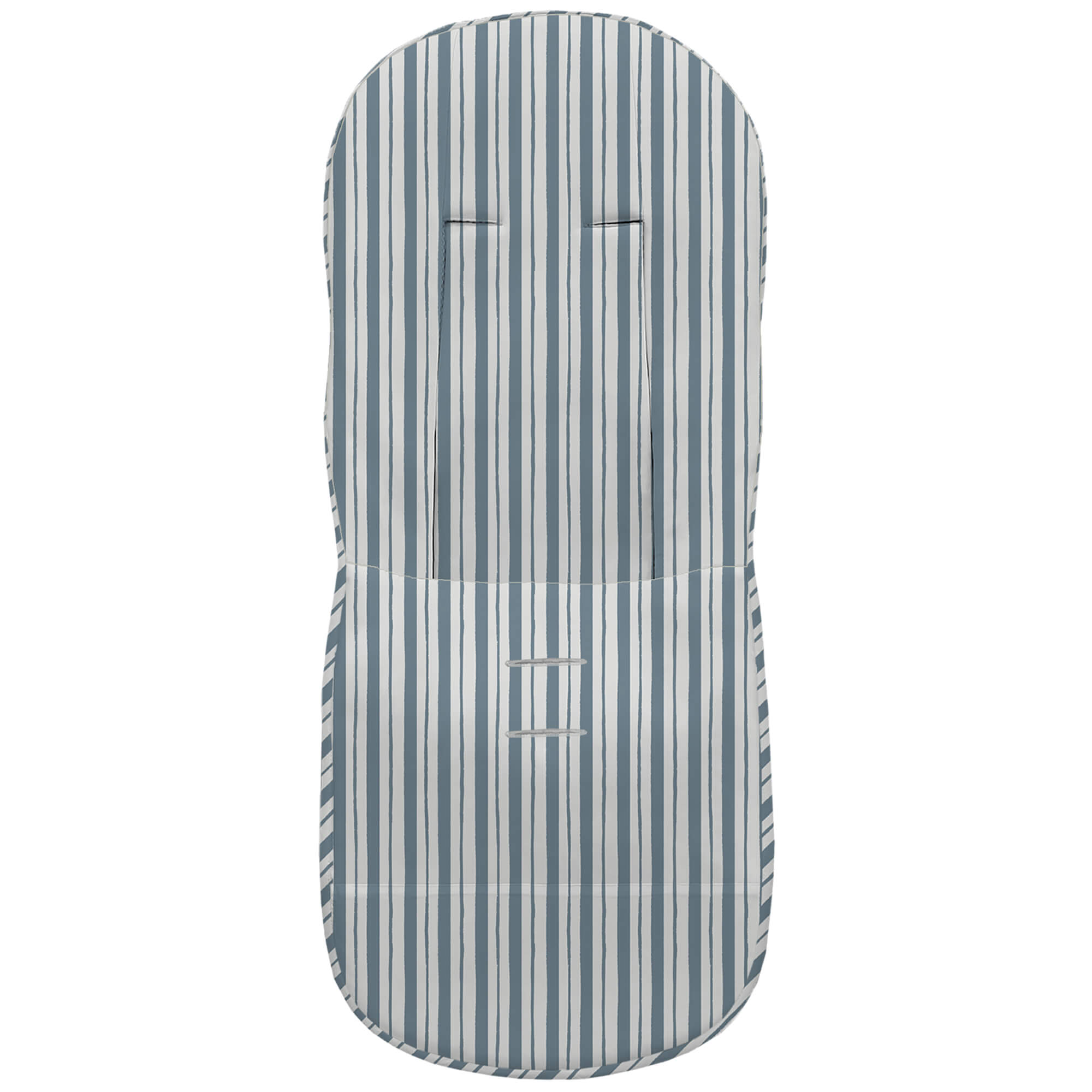 Funda Básica para silla Provenza invierno Rayas azul