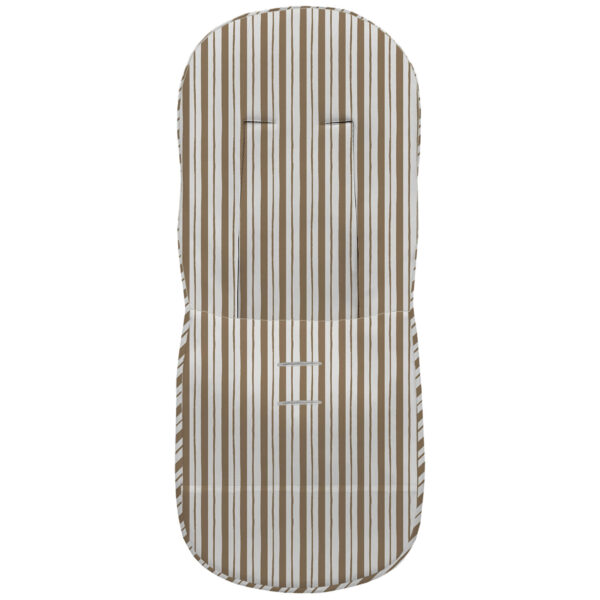 Funda Básica para silla Provenza invierno Rayas marron