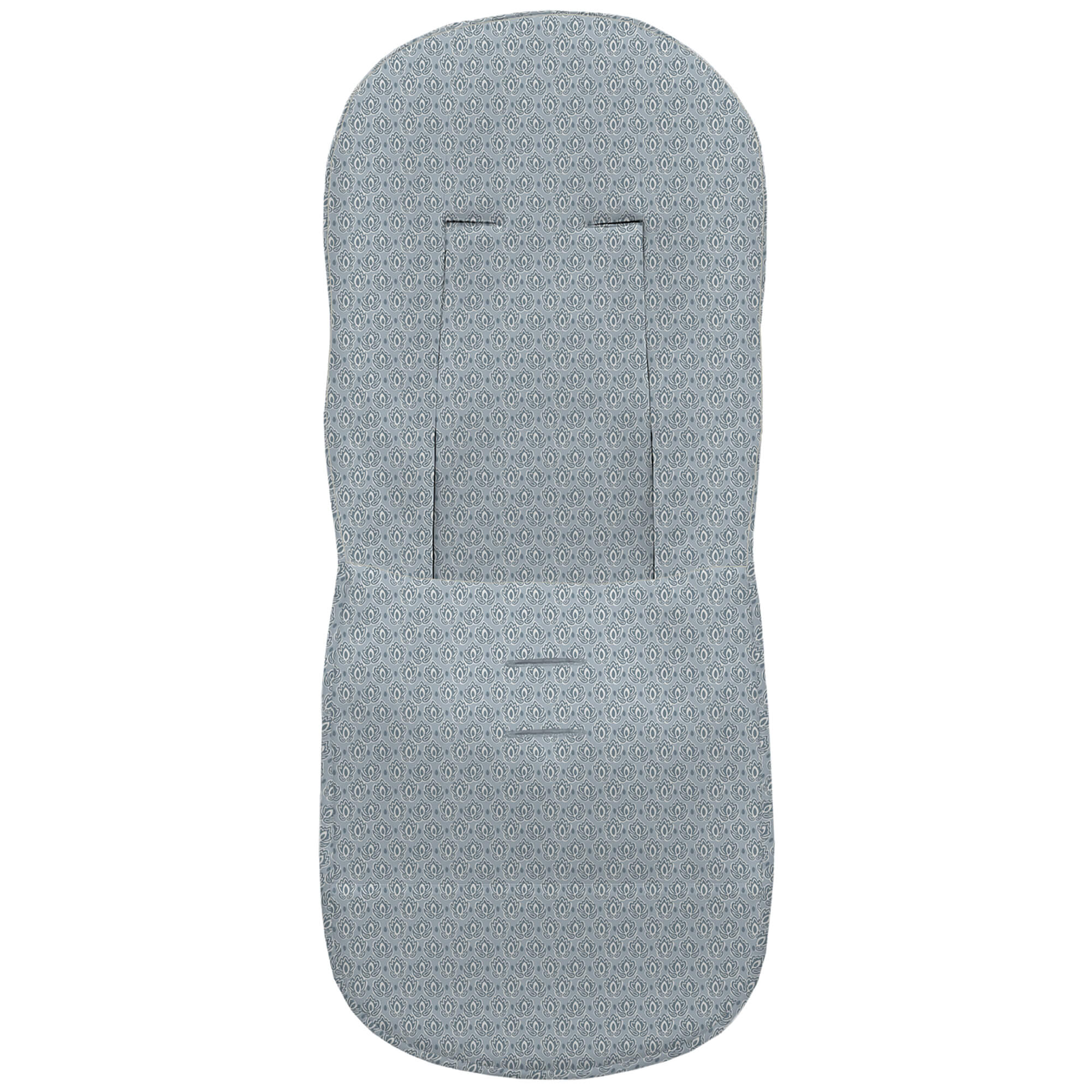 Funda Básica para silla Provenza invierno Tulipanes azul